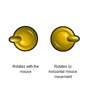 Two Turning Dials