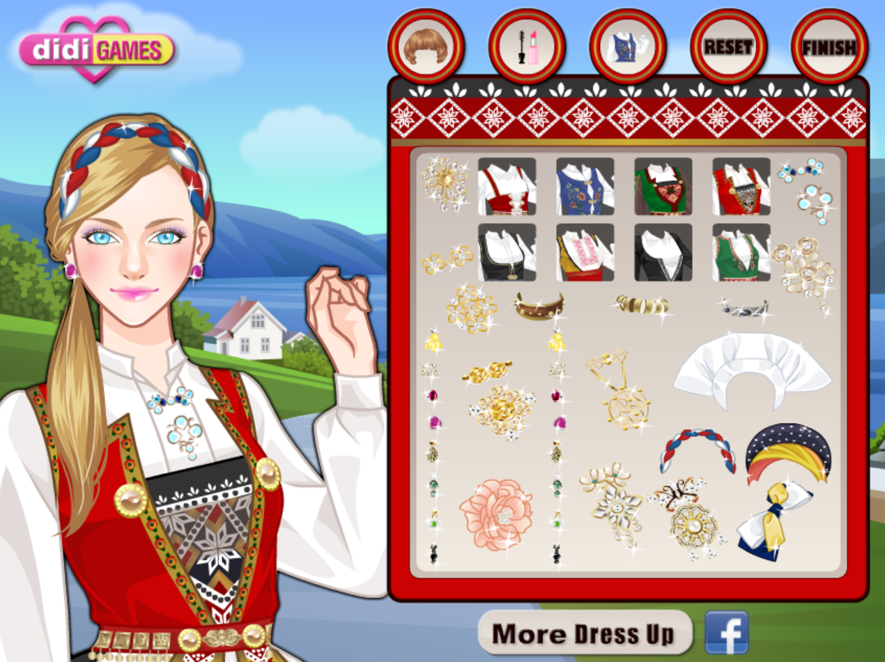 Norwegian Girl Make Up