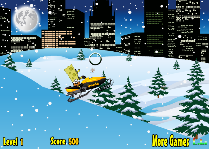 Spongebob Snowmobile
