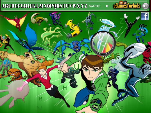 Ben 10 Hidden Alphabets