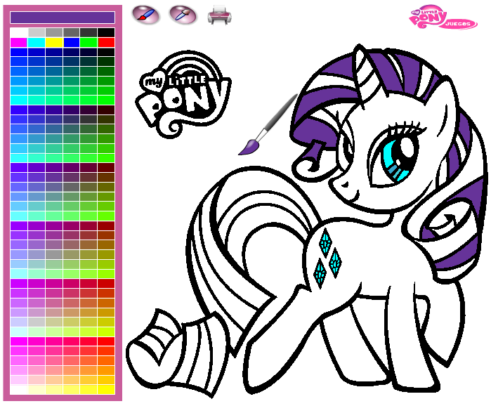 Rarity Coloracion