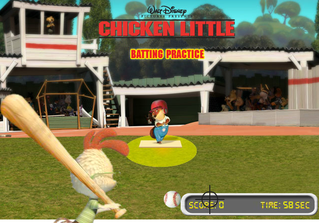 Chicken Little: Batting Practice