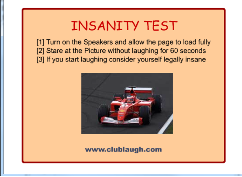 Insanity Test