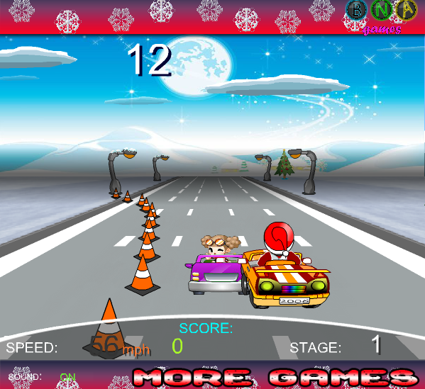 Santa On Road 2