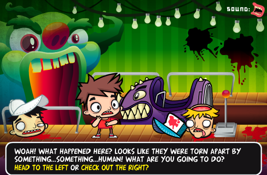 Click Your Own Adventure: Zombie Carnival