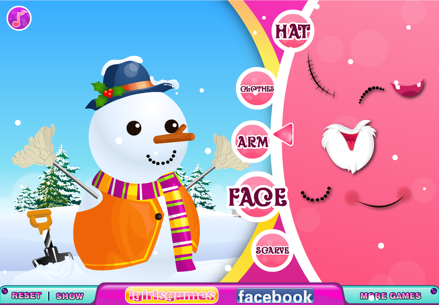 Let's make a Snowman