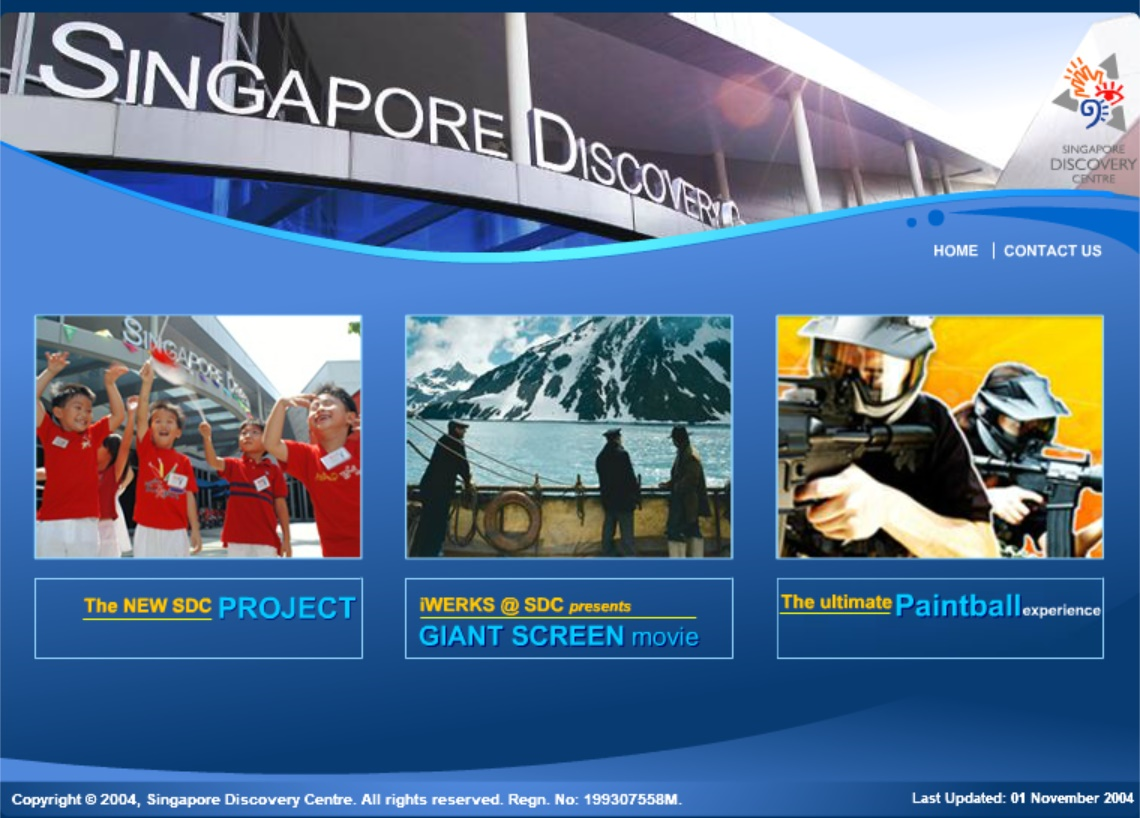 Singapore Discovery Website Intro (2004)