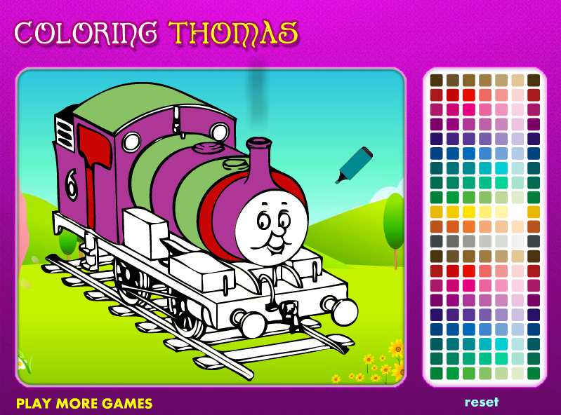 Coloring Thomas