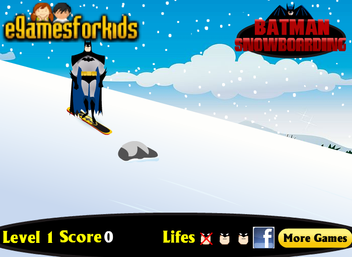 Batman Snowboarding