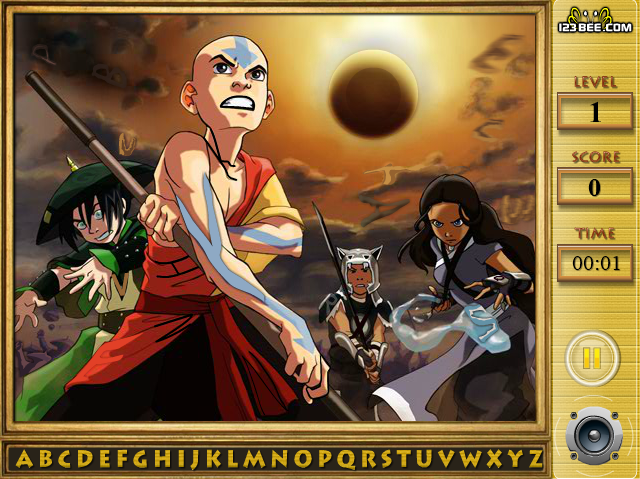 The Last Airbender - Find the Alphabets