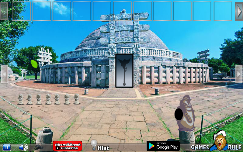 Find my Camera in Historical Temple