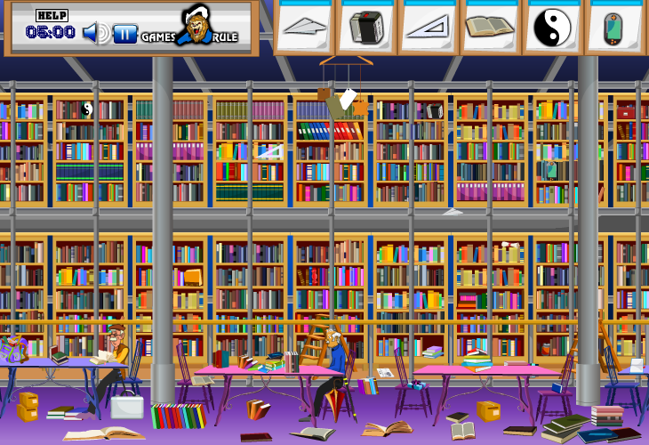 Hidden Objects: Book Stall