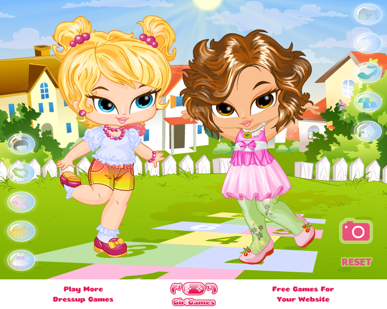 Caren and Hannah Hopscotch