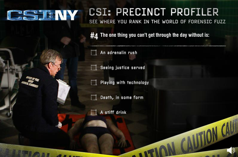 CSI: Precinct Profiler