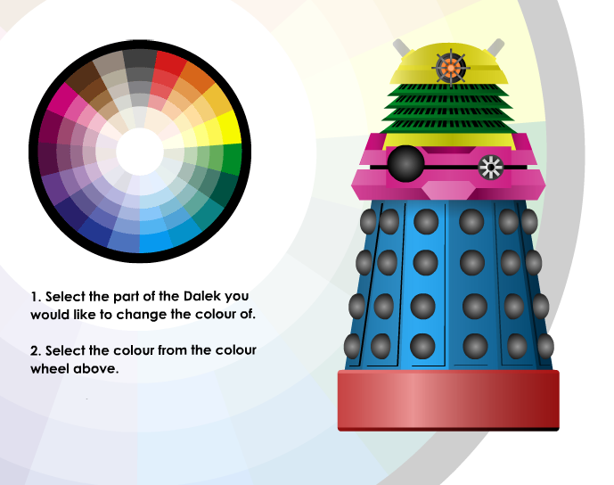 Victory Dalek Colour Changer