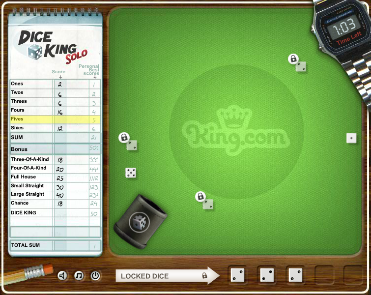 Dice King Solo