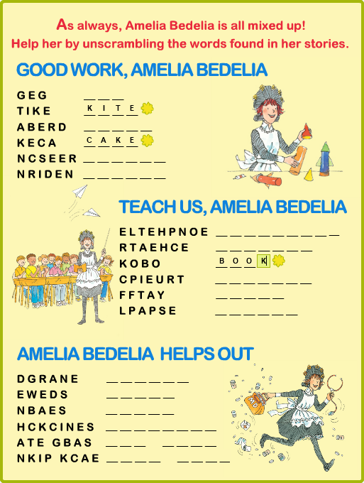 Amelia Bedelia’s All Mixed Up!