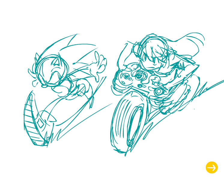 Flash Doodles n' Roughs