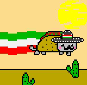 Mexican Nyan Cat