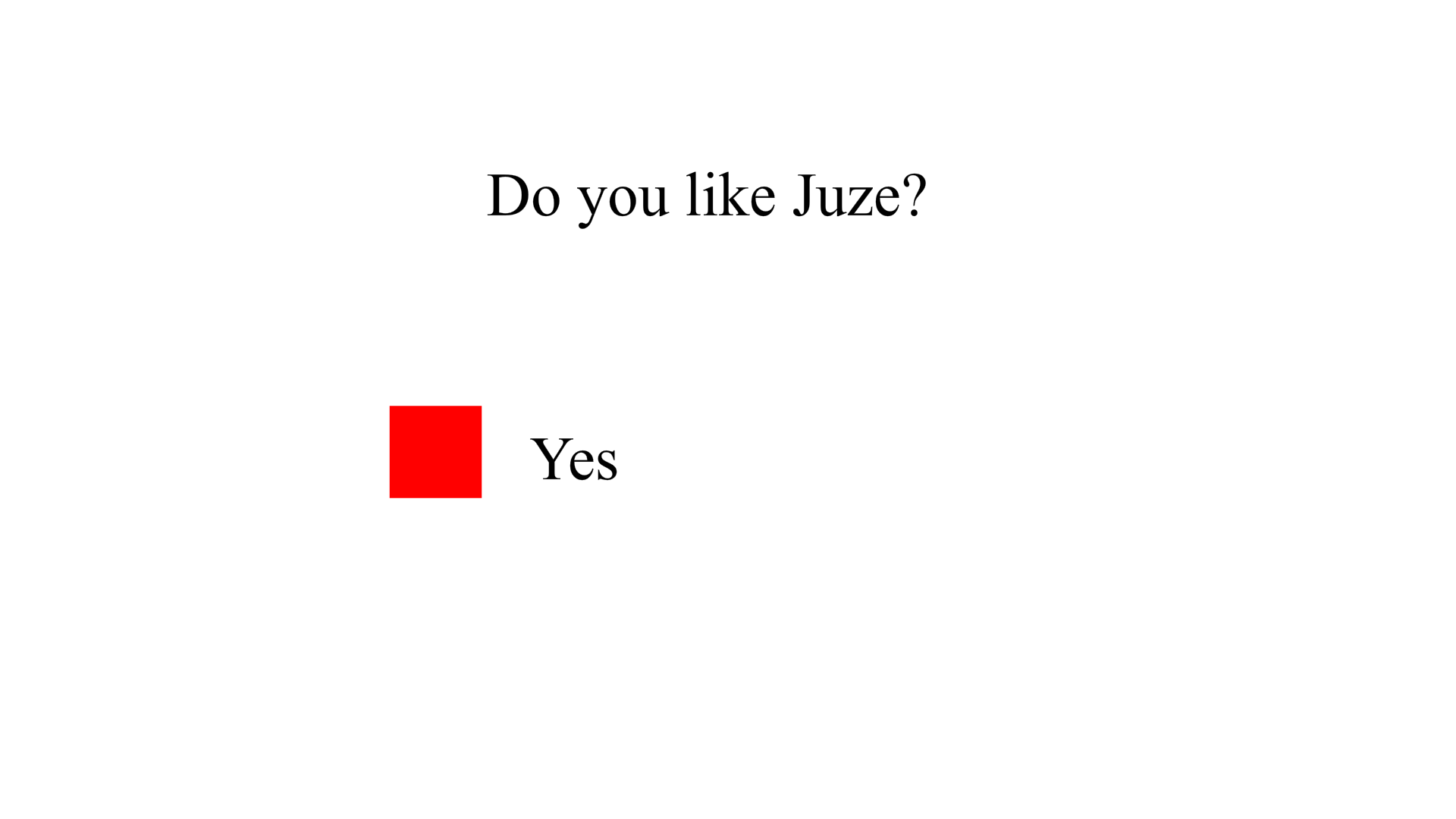 The Ultimate Juze's Quiz