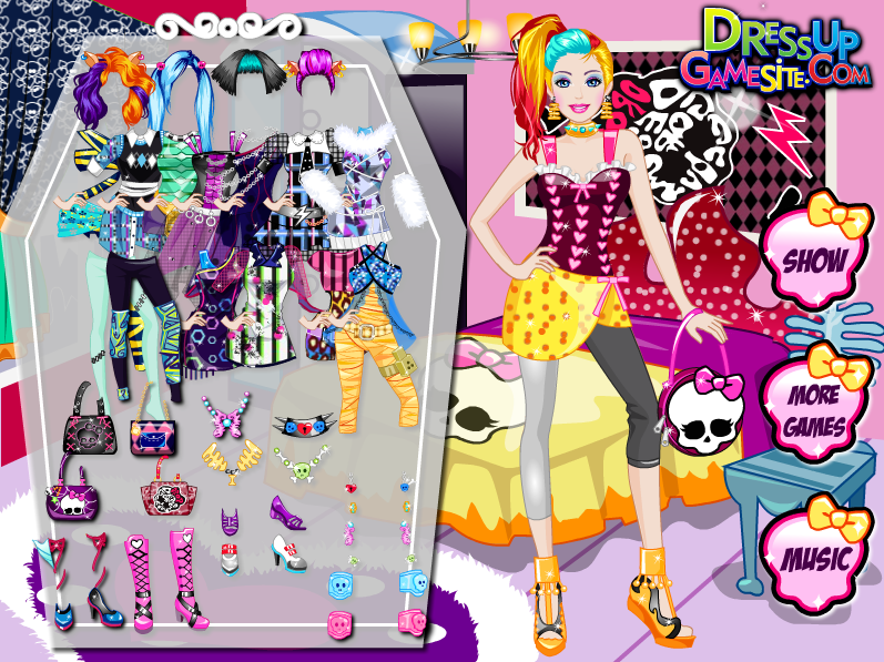 Barbie in Monster High