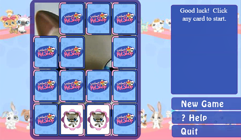 Littlest Pet Shop Matching Game