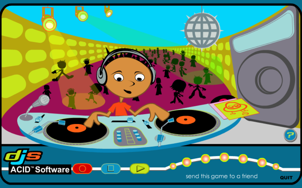 DJ Dance Club Music Game