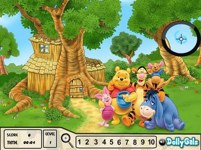 Winnie the Pooh: Spot the Numbers