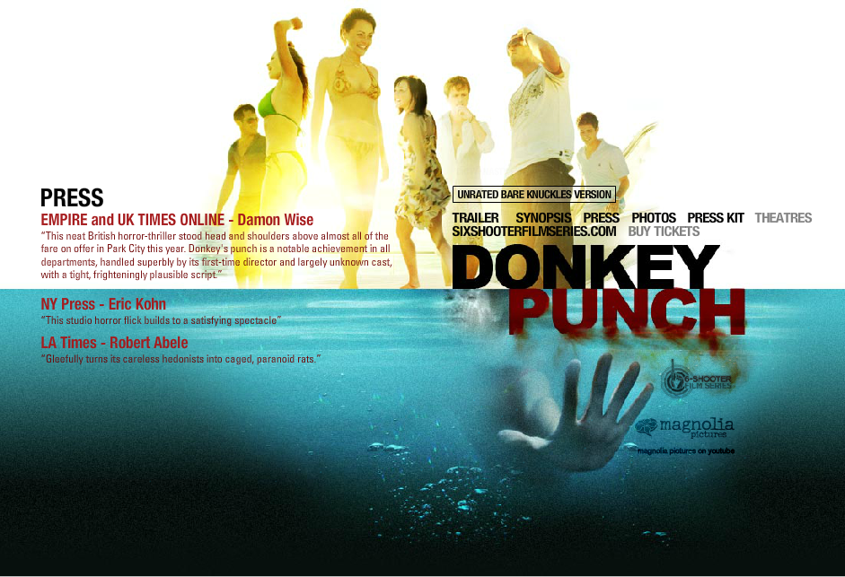 Donkey Punch Microsite