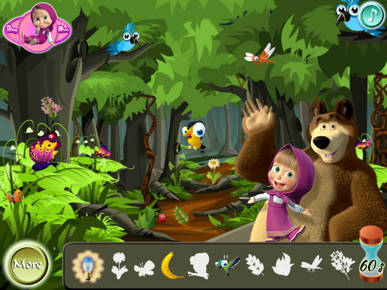 Masha and the Bear Forest Adventure