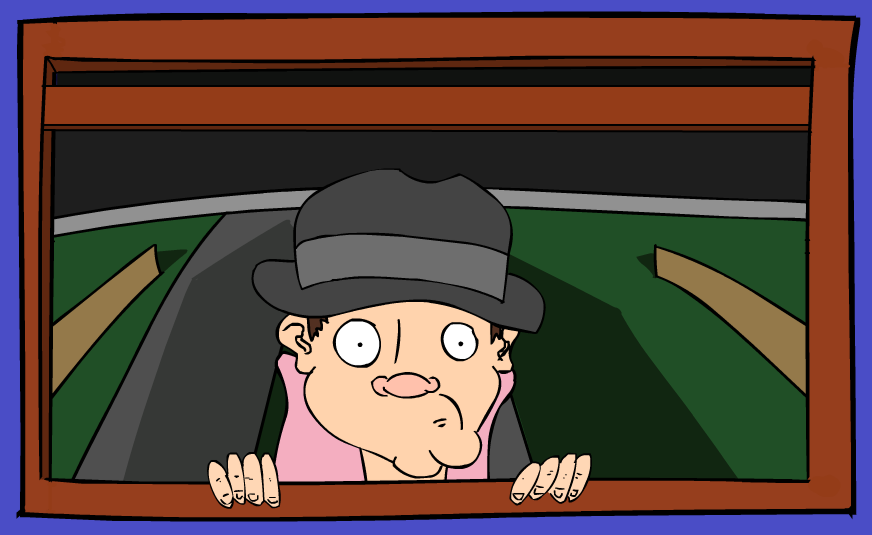 Billy Beck in "the Cuspid Caper"