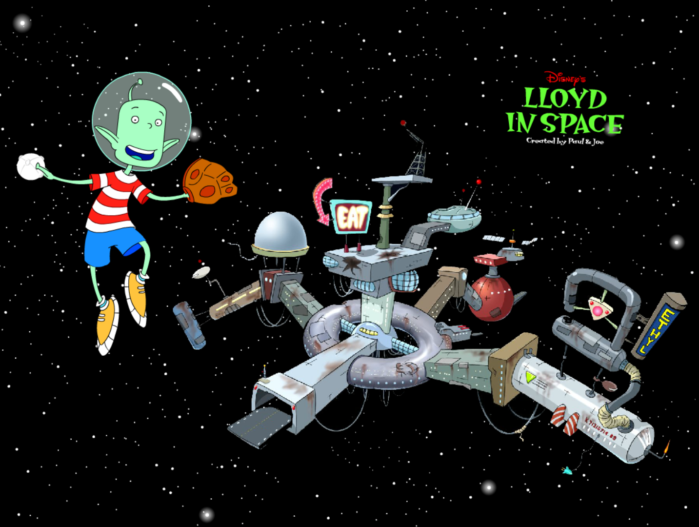 Lloyd in Space Screensaver