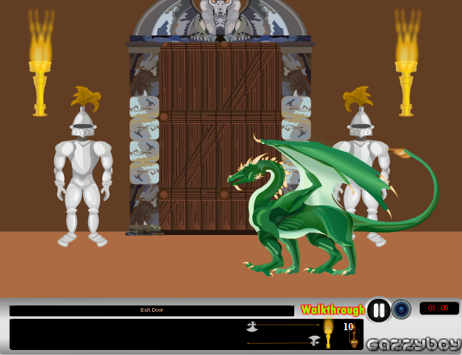 Gazzy Boy Dragon Castle Escape