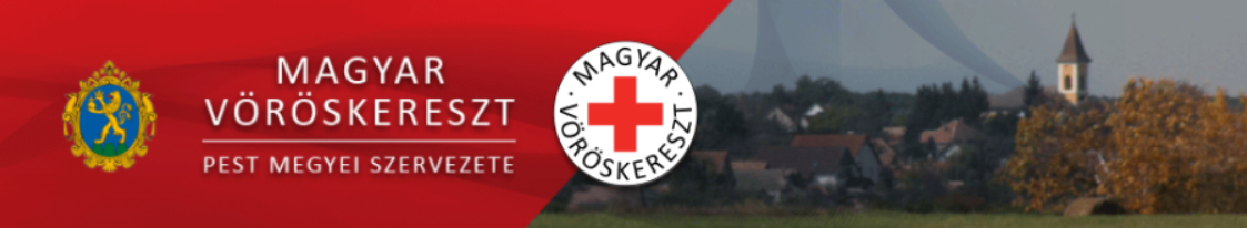 Magyar Vöröskereszt Pest Megyei Szervezete Header