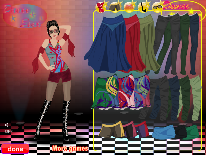 Dancer Dressup