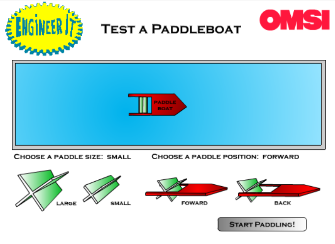 Test a Paddleboat