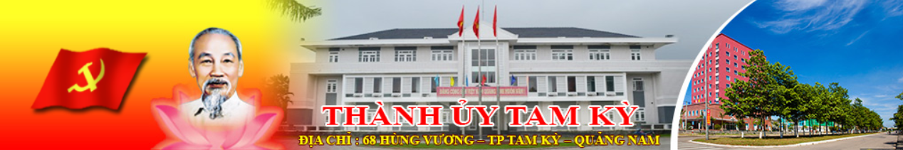 Thành ủy Tam Kỳ Header 2014