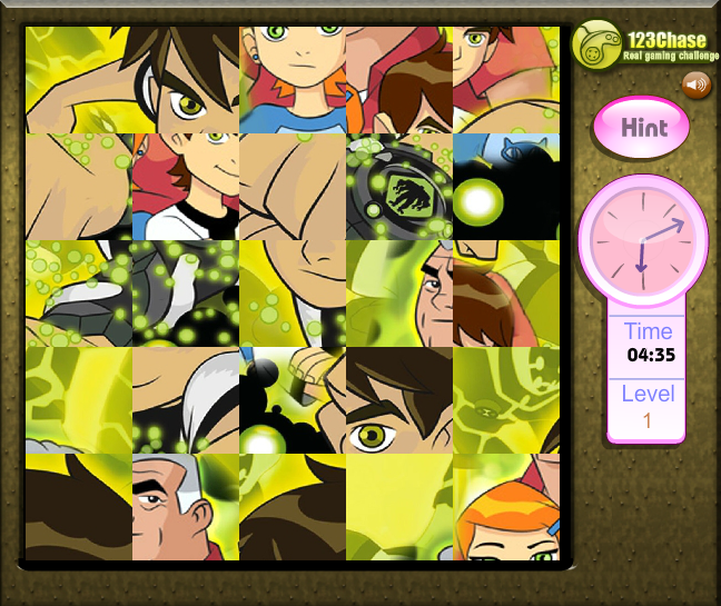 Ben 10 Sort the Images