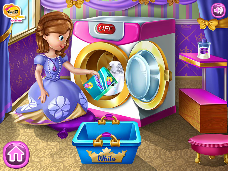 Princess Sofia Laundry Day