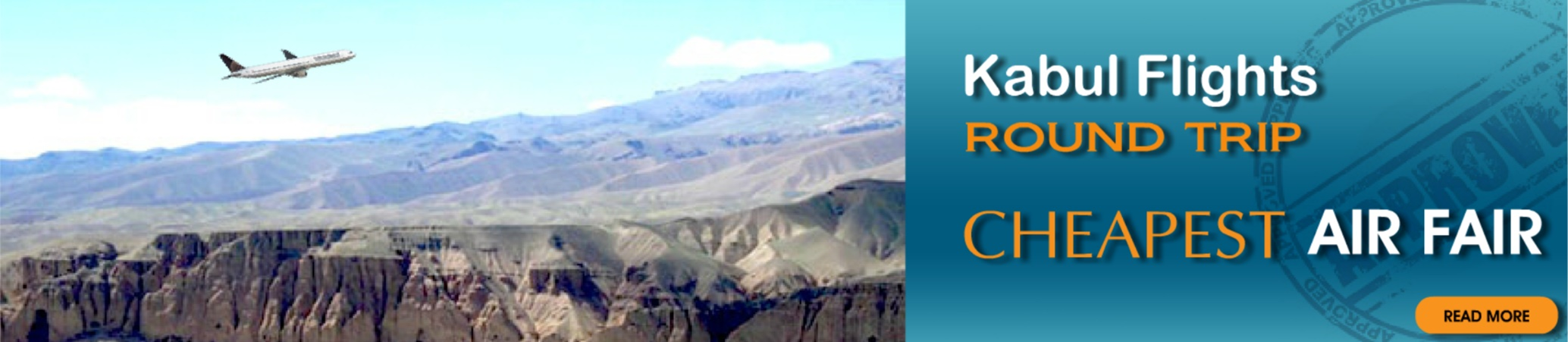 Bamyan Air Travels Website Banner Ad (Australia)