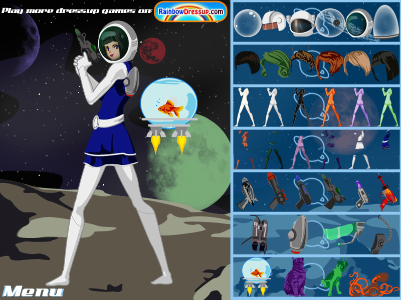 Space-Girl Dressup