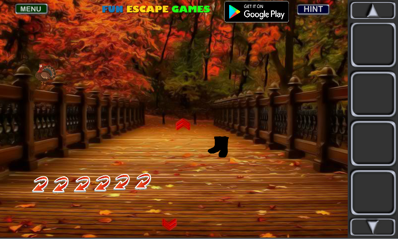 Autumn Bridge Fun Escape