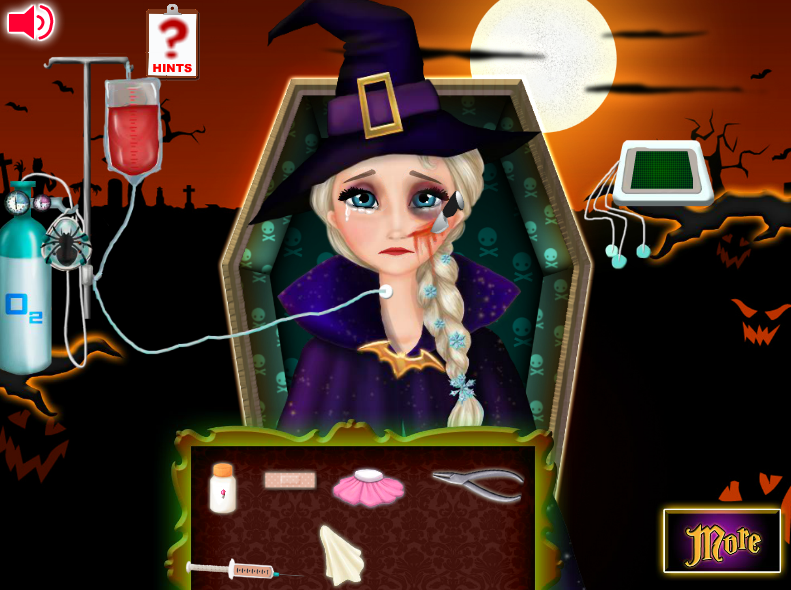 Elsa Halloween Emergency