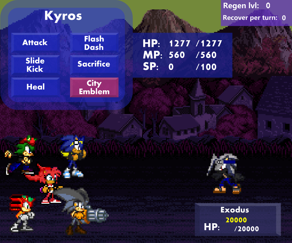 Sonic Cosmic Dimensions 4