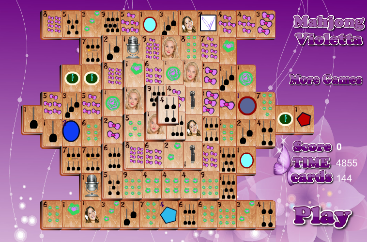 Mahjong Violetta