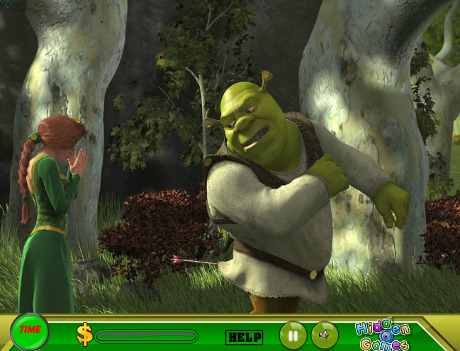 Shrek Treasure Hunt