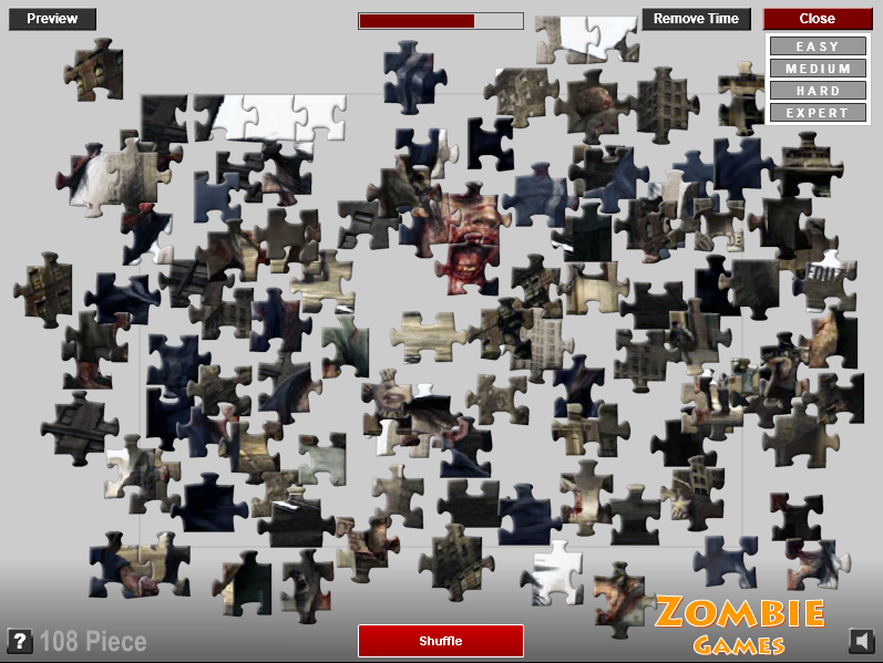 Zombie Apocalypse Puzzle