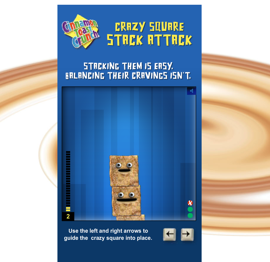 Cinnamon Toast Crunch Microsite