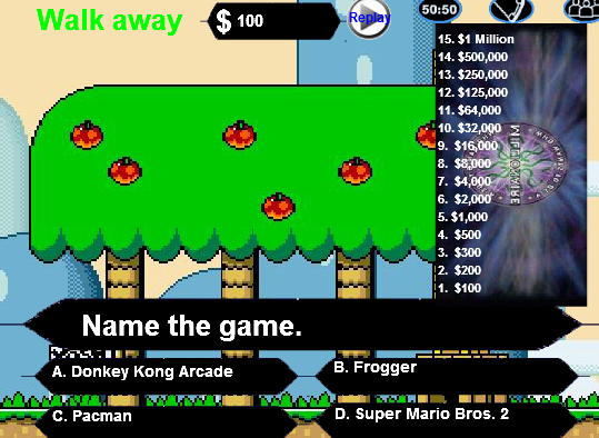 VG Millionaire Collab: Who Wants to be a Millionaire Video Game Music Edition