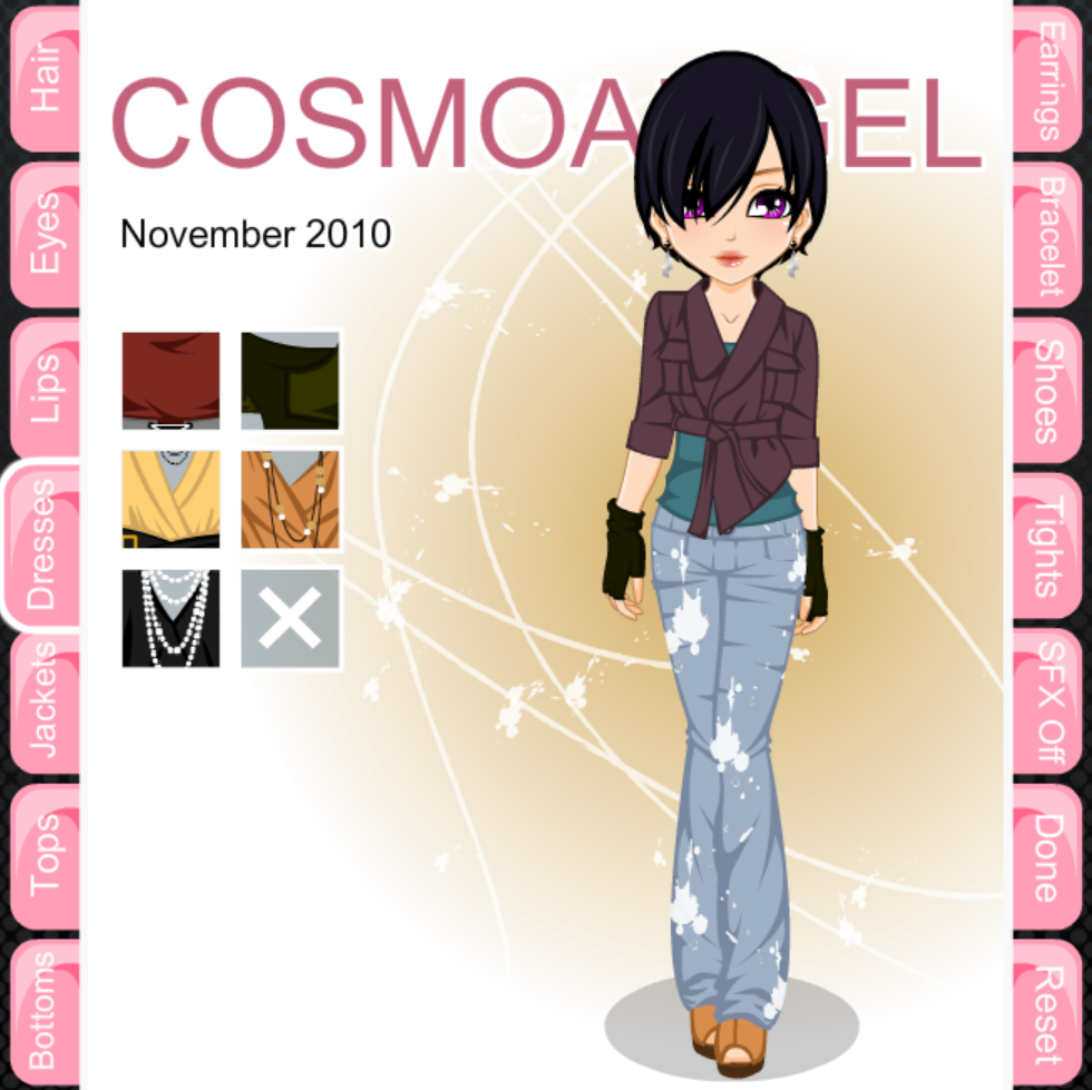 Cover Model Dress Up: November